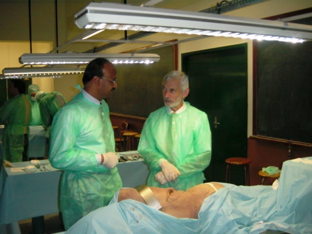 Cadaveric Spine Course at France 2002 with Prof.Michel Aunimes