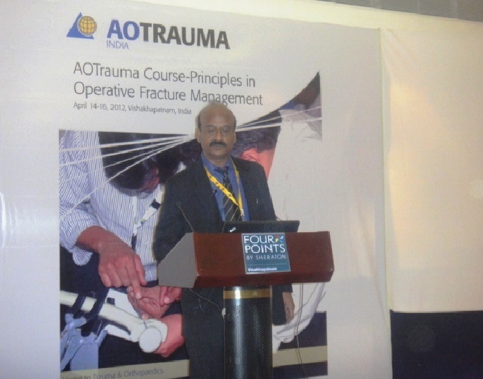 Chairman for AO Principle Course Visakapatnam, April 2012 02